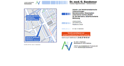Desktop Screenshot of dr-bandomer.de