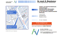 Tablet Screenshot of dr-bandomer.de